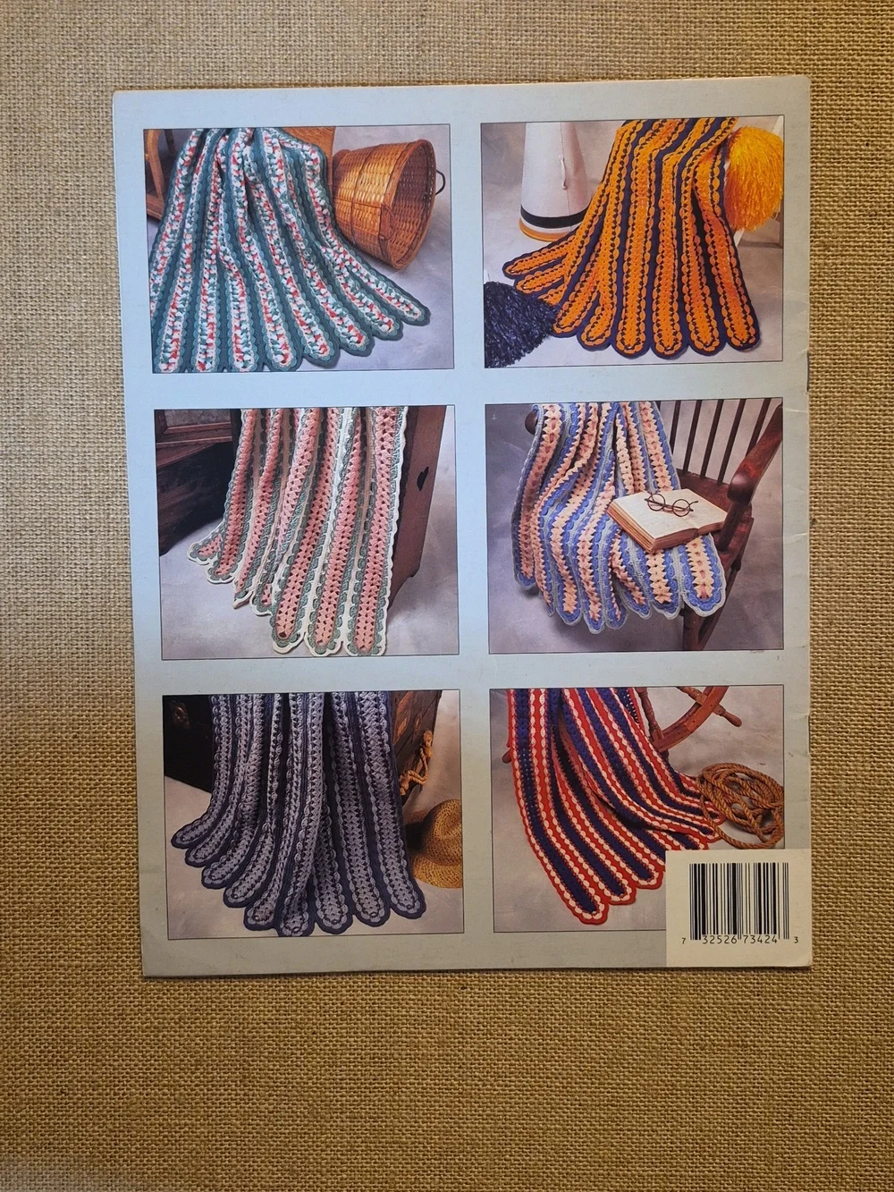 Vintage 1990's Lot Of 4 Mile-A-Minute Crochet Pattern Books - Picture 12 of 14